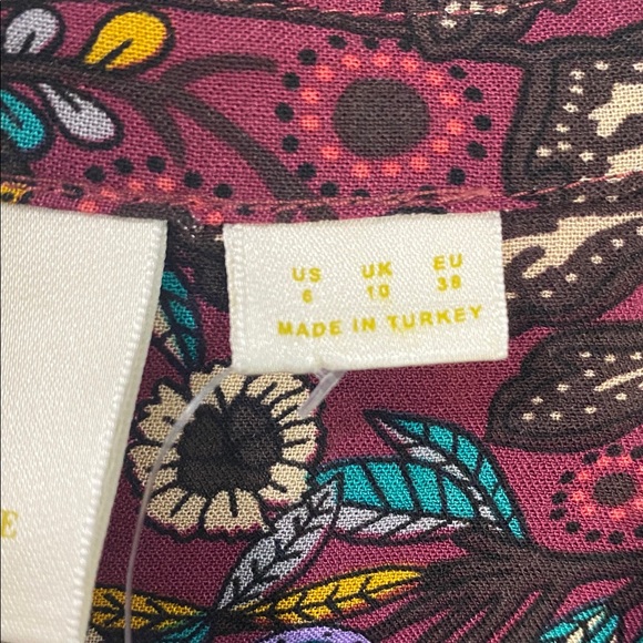 NWT Maeve‎ X Anthropologie Janie Peasant Blouse - Picture 9 of 12